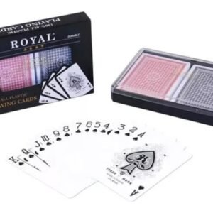 Bar-220 Baraja royal letras grande